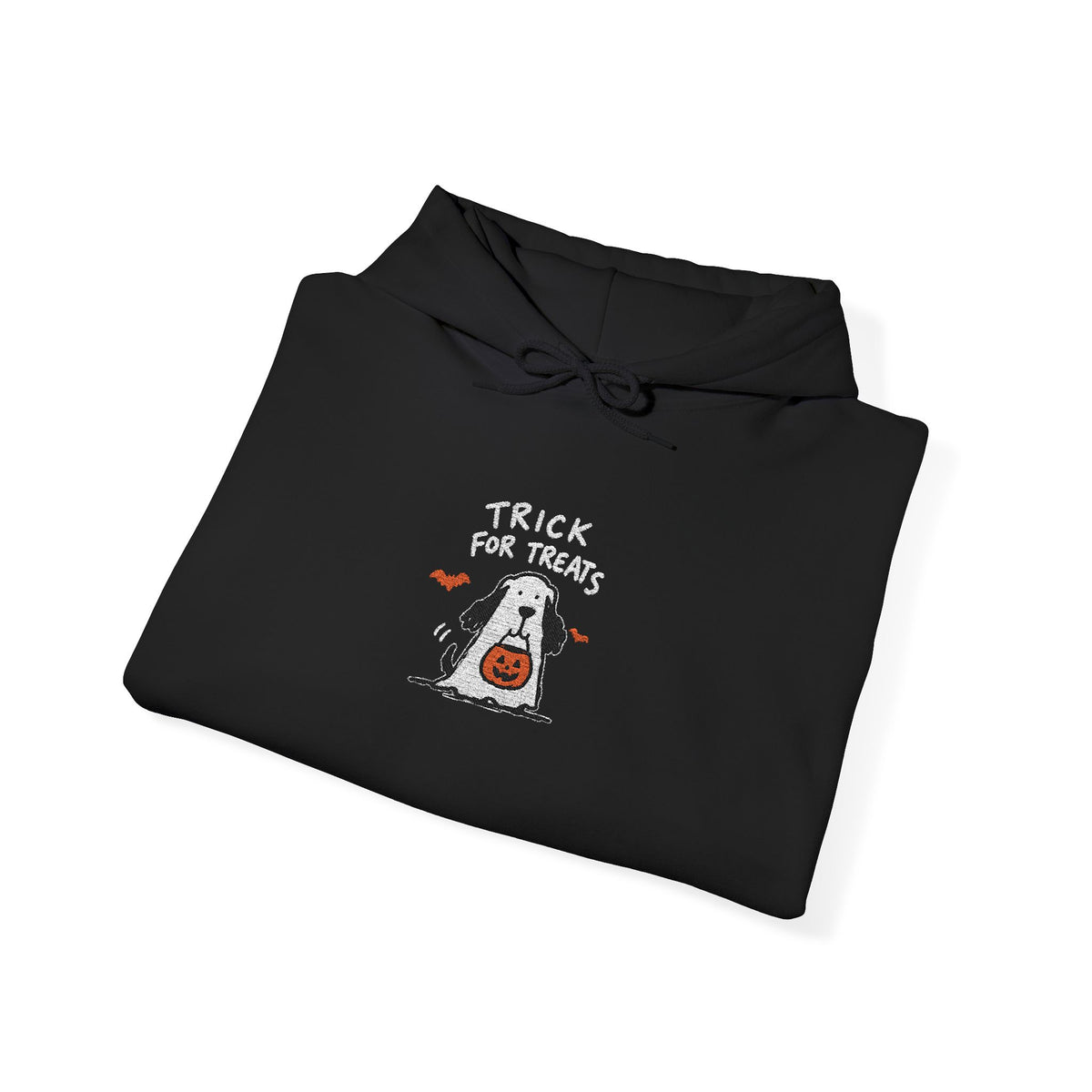Hoodie - "Trick or Treat" Ghost Halloween Hooded Sweatshirt