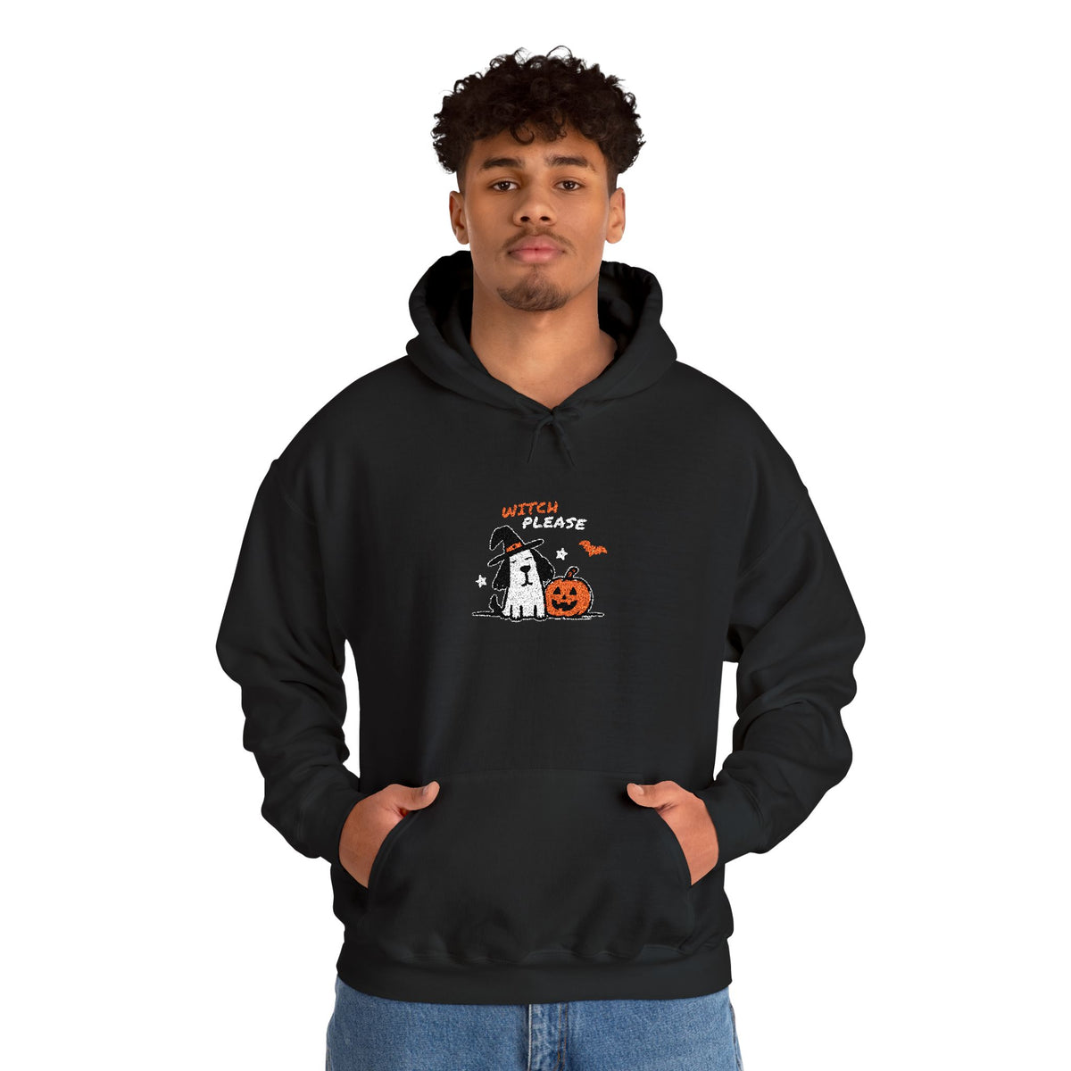 Halloween Ghost Pumpkin Hoodie – Cute Spooky Night Graphic Sweatshirt