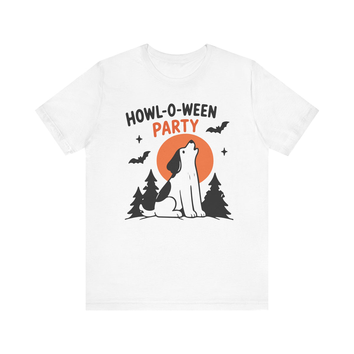 Howl-O-Ween Party Halloween Dog Tee