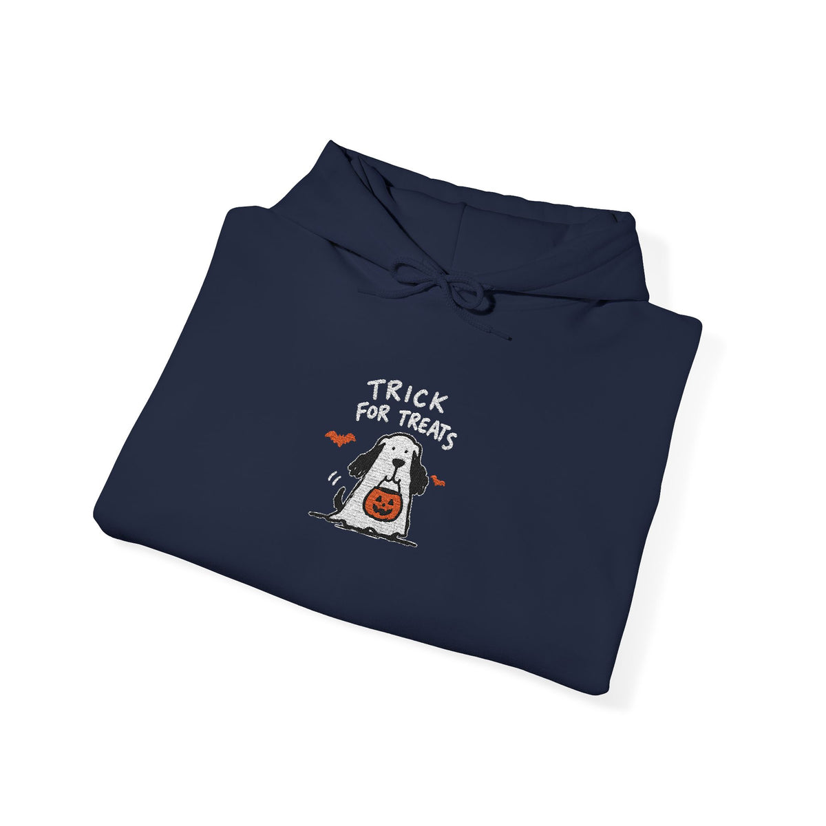 Hoodie - "Trick or Treat" Ghost Halloween Hooded Sweatshirt