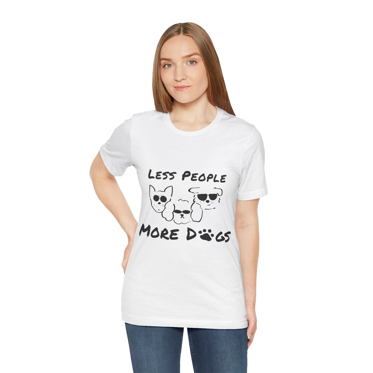 Less People More Dogs T-Shirt