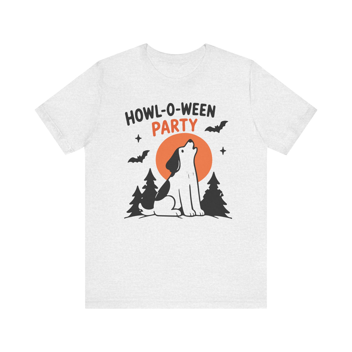 Howl-O-Ween Party Halloween Dog Tee