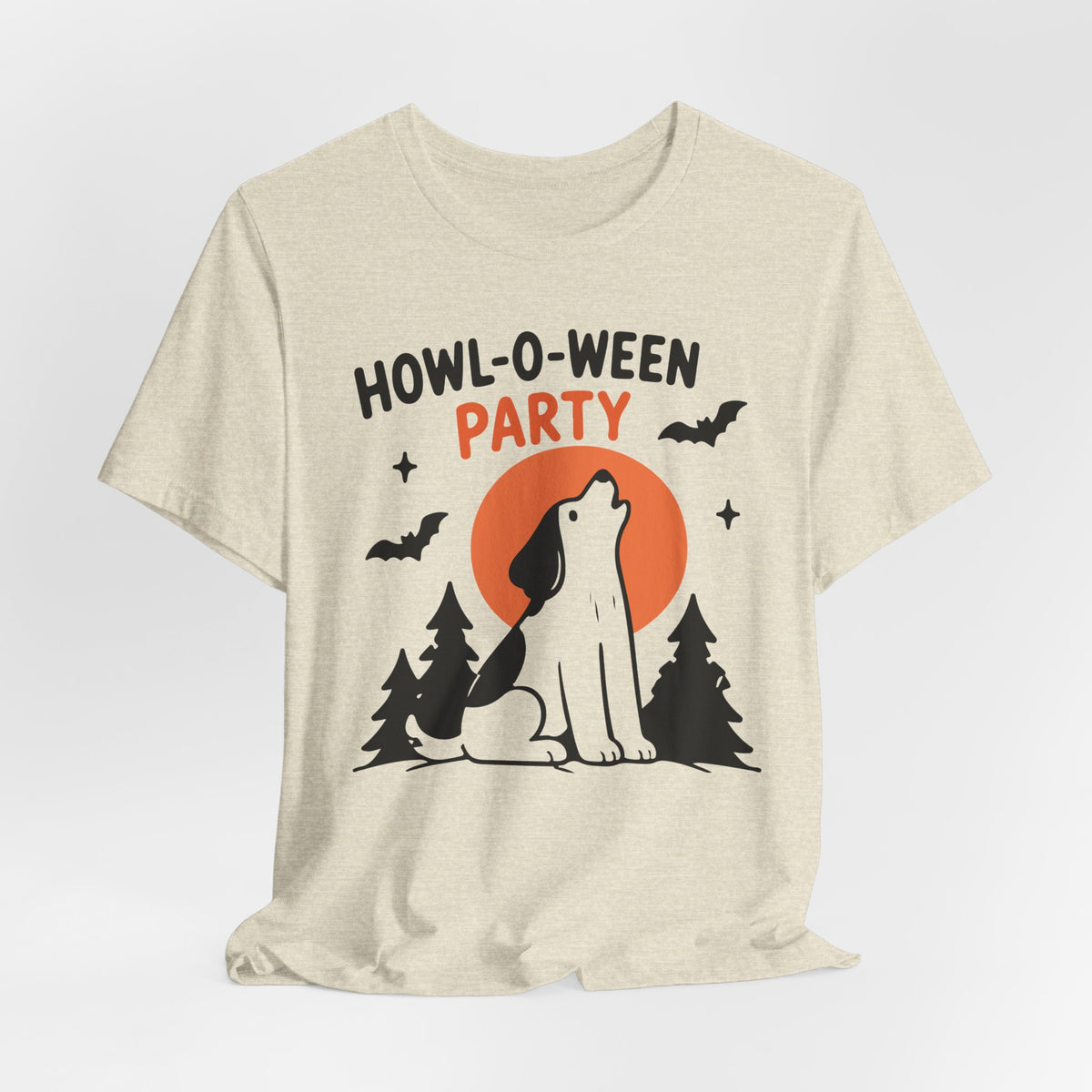 Howl-O-Ween Party Halloween Dog Tee