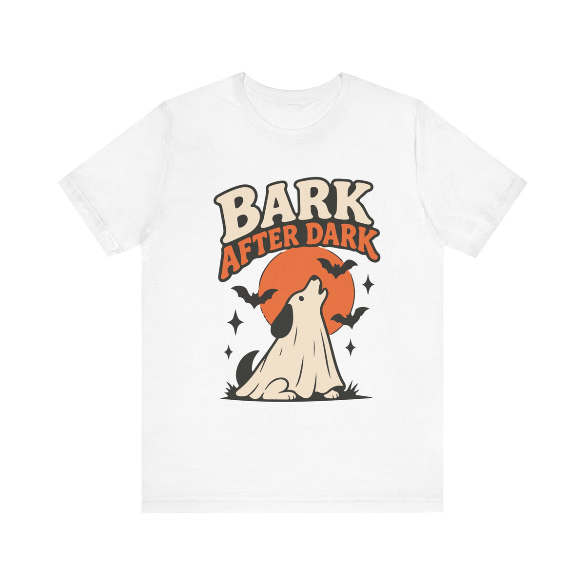 Bark After Dark Halloween Dog T‑Shirt