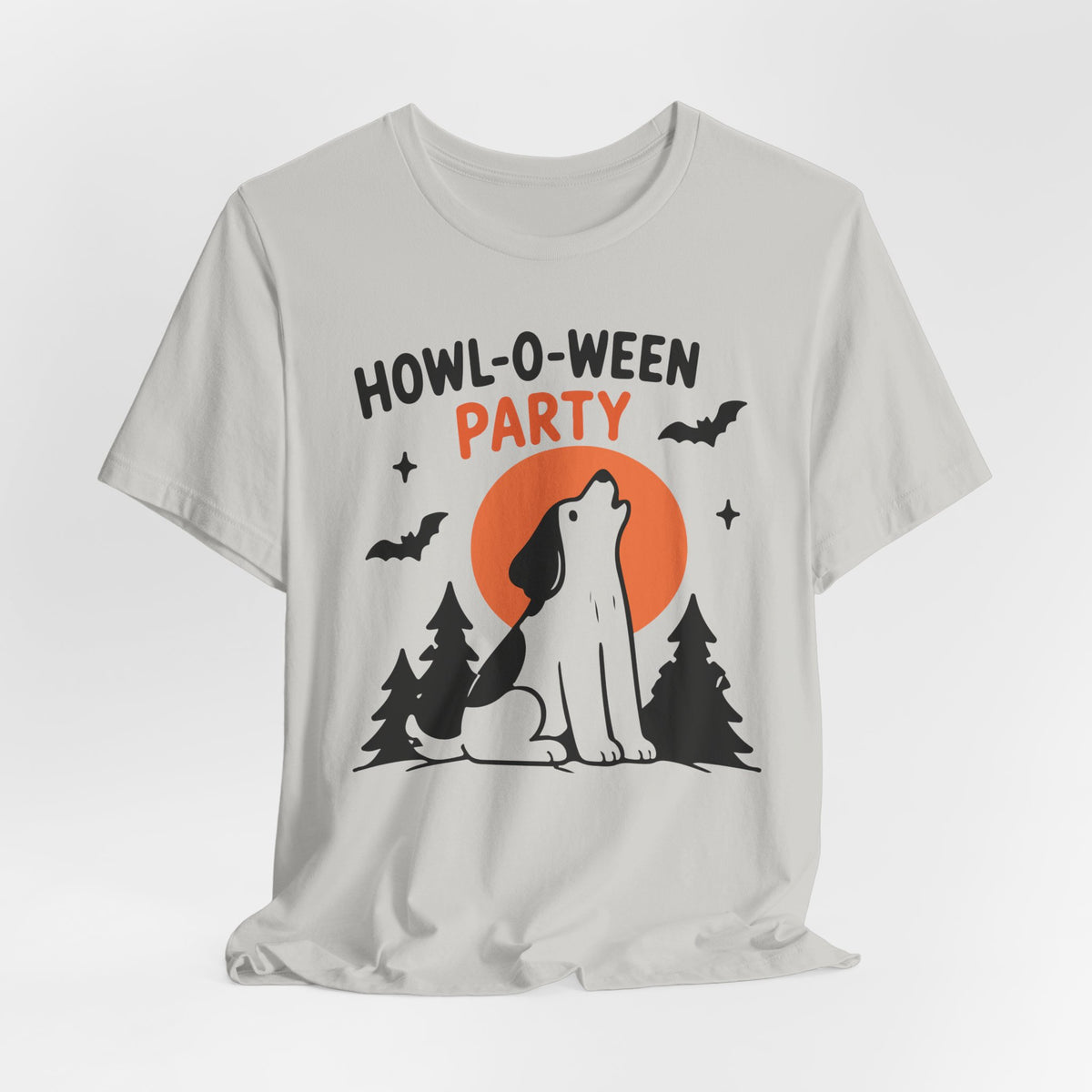 Howl-O-Ween Party Halloween Dog Tee